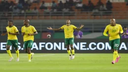 Bafana Bafana Blitz Namibia 4-0, Leaving Tunisia's AFCON Hopes Hanging by a Thread