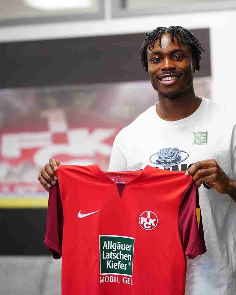 Can't Wait to be on the Pitch with the Team – Dickson Abiama After Joining Fc Kaiserslautern