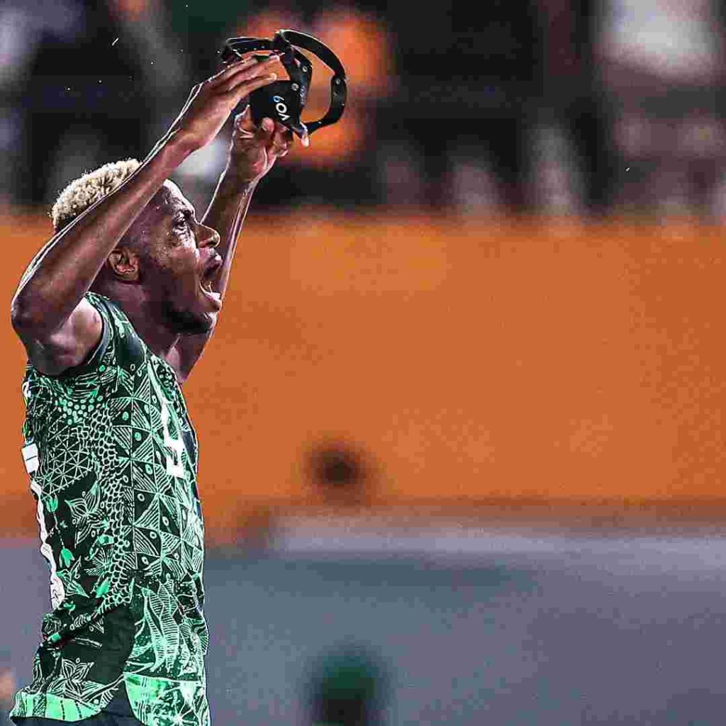 AFCON 2023: Osimhen Hails Defenders, Nwabali After Cameroon Win, Vows for Improvement