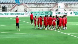 Godwin Obaje's Double Spurs Enugu Rangers Past Gombe in 4-1 Cathedral Feast