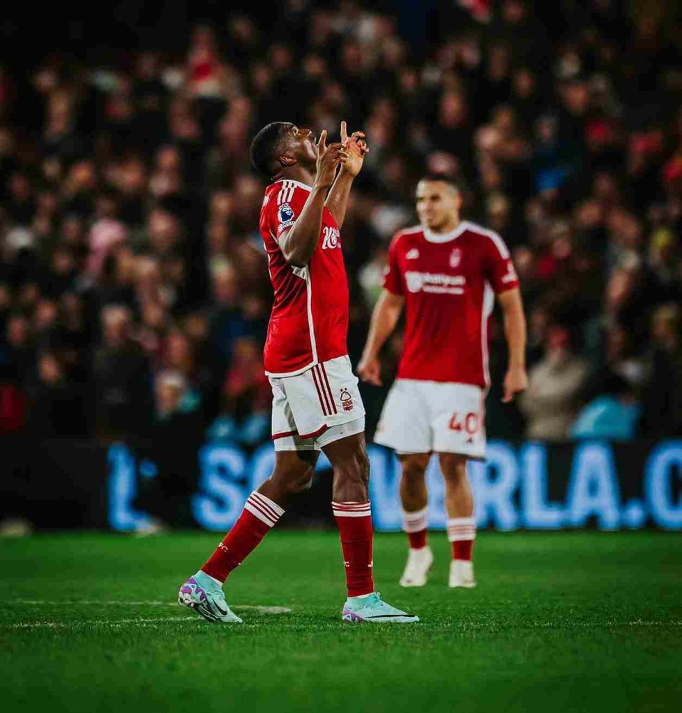 It Wasn't my Plan to Play Taiwo Awoniyi Against Arsenal – Nottingham Forest Coach Reveals