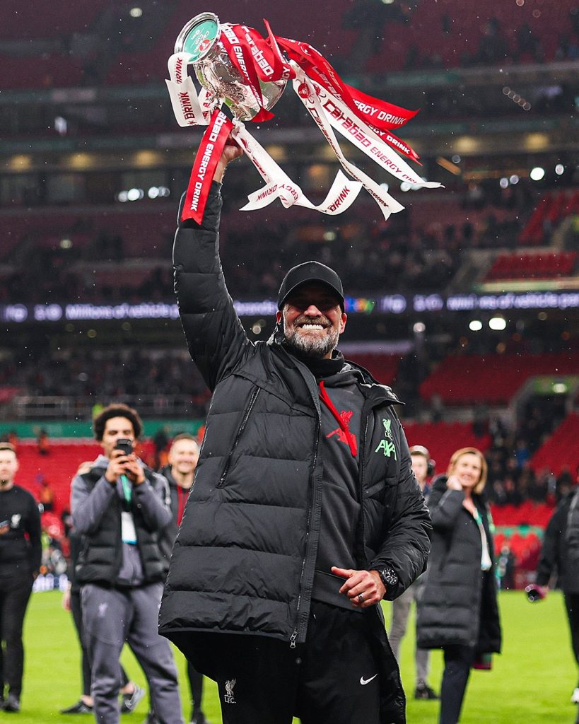 Liverpool Manager Jurgen Klopp Hails Carabao Cup Victory as Most Special in 20 Years