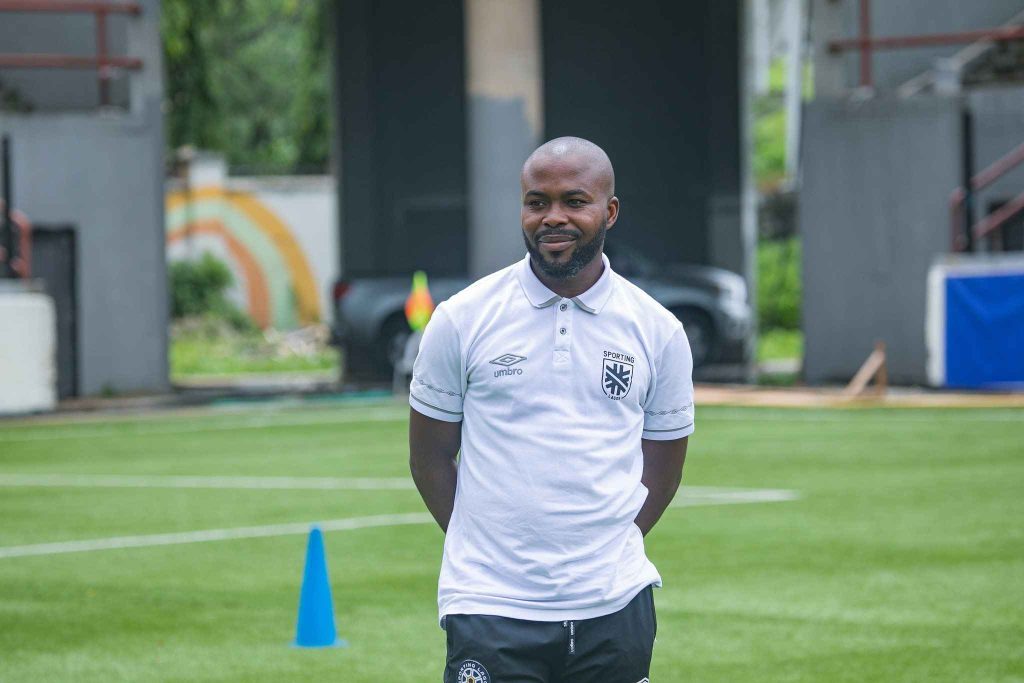 Coach Paul.Offor of Sporting Lagos