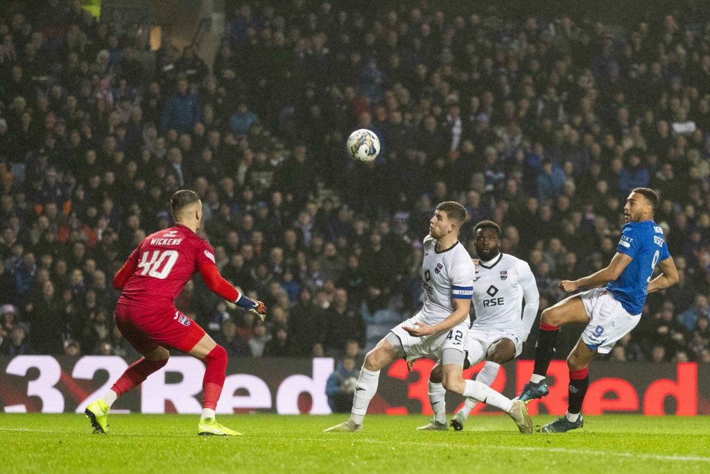 Red-Hot Cyriel Dessers Doubles Up as Rangers Edge Ross County in Title Race