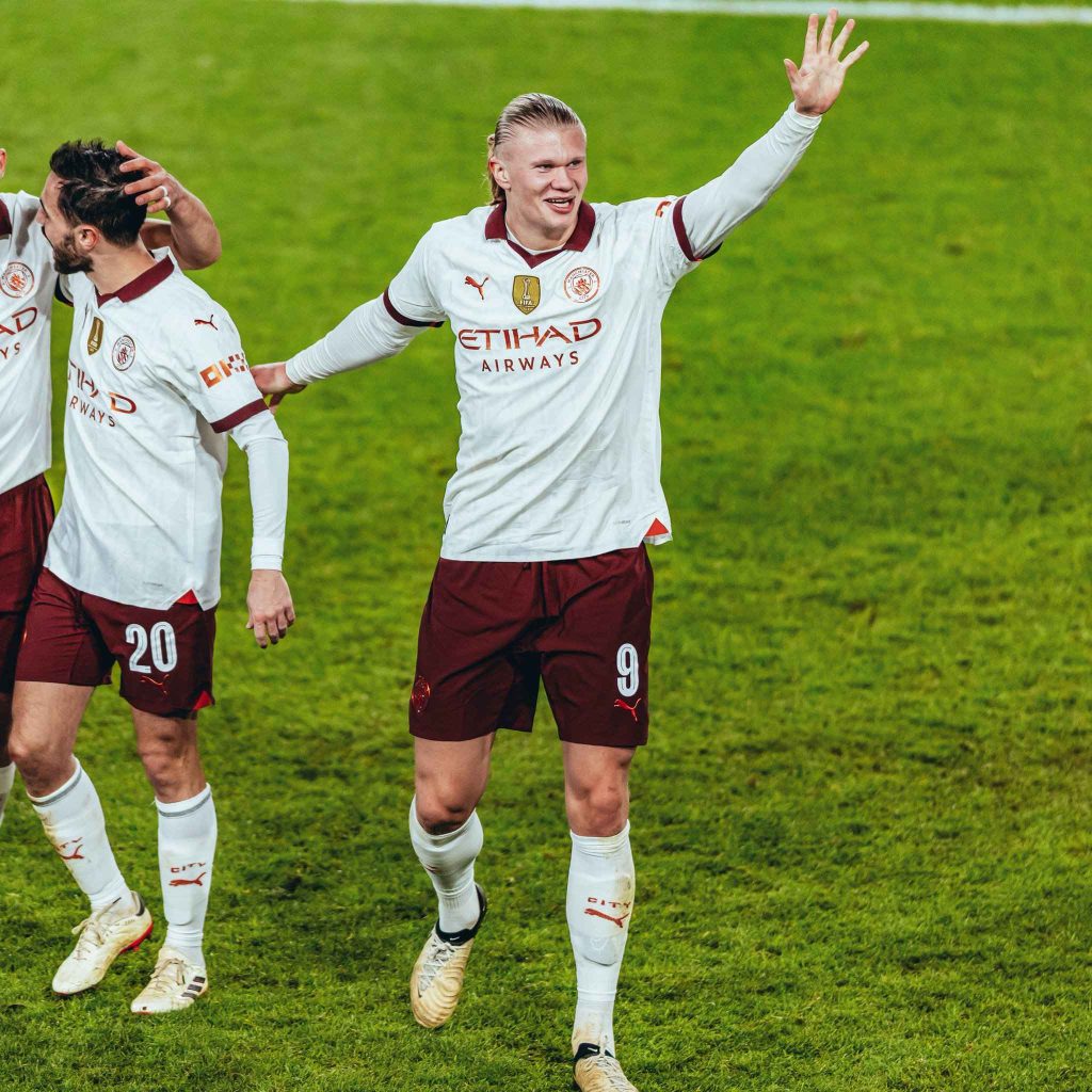 Kevin De Bruyne, Set New Record, Haaland Hits Four as Man City Thrash Luton Town in FA Cup