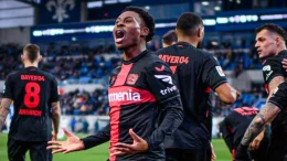 Nathan Tella Shine in Boniface's Absence, Scores Crucial Brace for Bayer Leverkusen