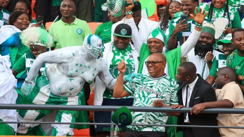 Peter Obi Celebrates AFCON Semi-Final Victory, Reveals How it Feels to Watch Super Eagles Beat Angola