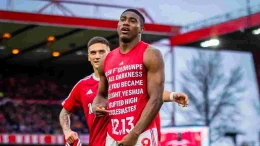 Heavenly Inspired Nigerian Striker Taiwo Awoniyi Scores as Nottingham Forest Crush West Ham