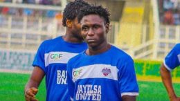 Bayelsa United Forward Kehinde Malik Thrilled with Team Effort in 1-1 Draw Against Lobi Stars