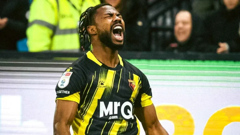 Emmanuel Dennis Scores 4th Goal of the Season as Leeds United Holds Watford to Draw