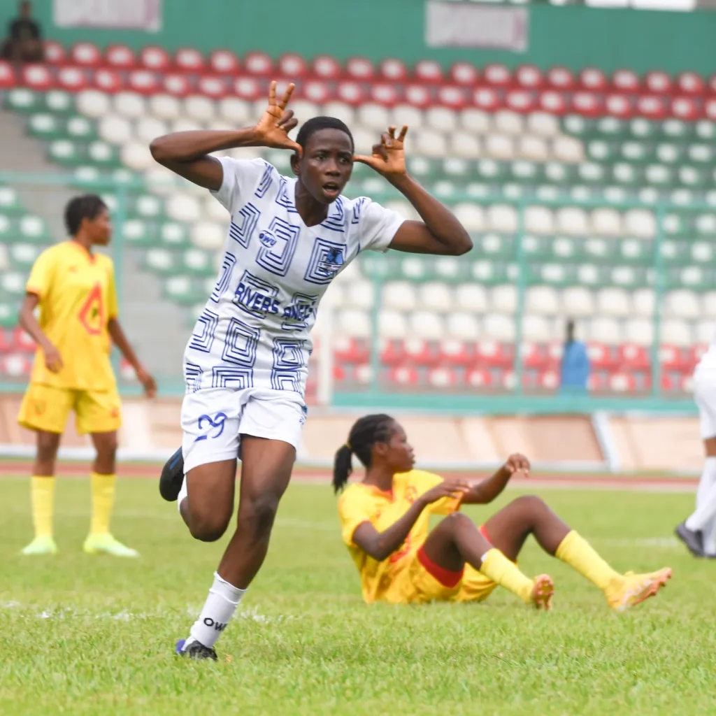 Wish She Was Here – Rivers Angels Star Dedicates Goal to Late Mum Despite Crushing Defeat to Edo Queens
