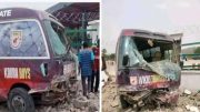 Wikki Tourists FC Supporters Club Survives Tragic Road Accident en route NNL Game