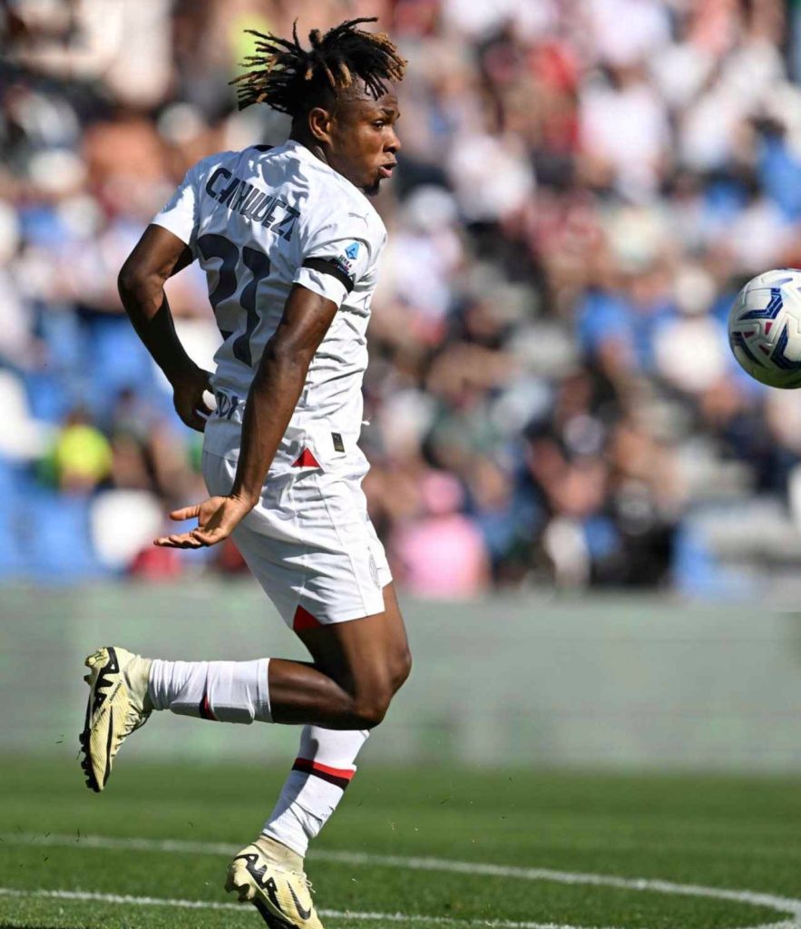 VAR Denies Samuel Chukwueze Double Delight as Okafor Rescues AC Milan in Sassuolo Thriller