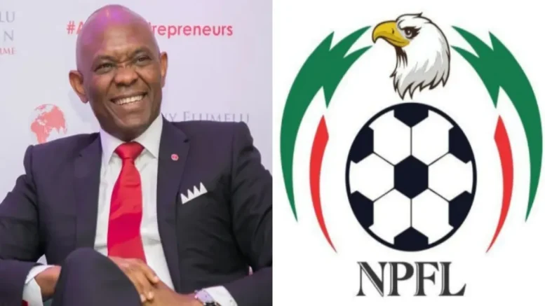 UBA Chairman Tony Elumelu Eyes Acquisition of NPFL Club, Sparking Jubilation Among Nigerians