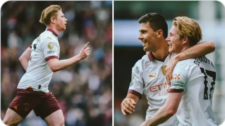 Kevin De Bruyne Reveals Ambitious 100 Goals Dream Ahead of Man City Duo