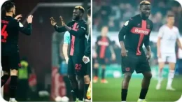 Victor Boniface Returns to Action, Step Closer to First Trophy with Bayer Leverkusen