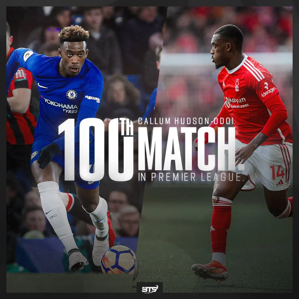 Callum Hudson-Odoi: 'We Keep Pushing' in Emotional 100th Premier League Game