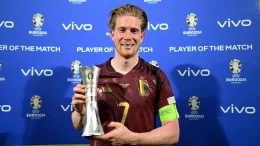 Kevin De Bruyne Steals the Show, Bag MOTM as Belgium Defeats Romania in Euro 2024