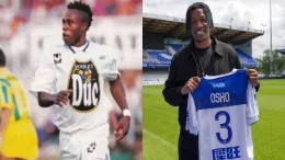 AJ Auxerre New Signing Gabriel Osho Inherits Iconic Jersey Number Worn by Legendary Super Eagles Star