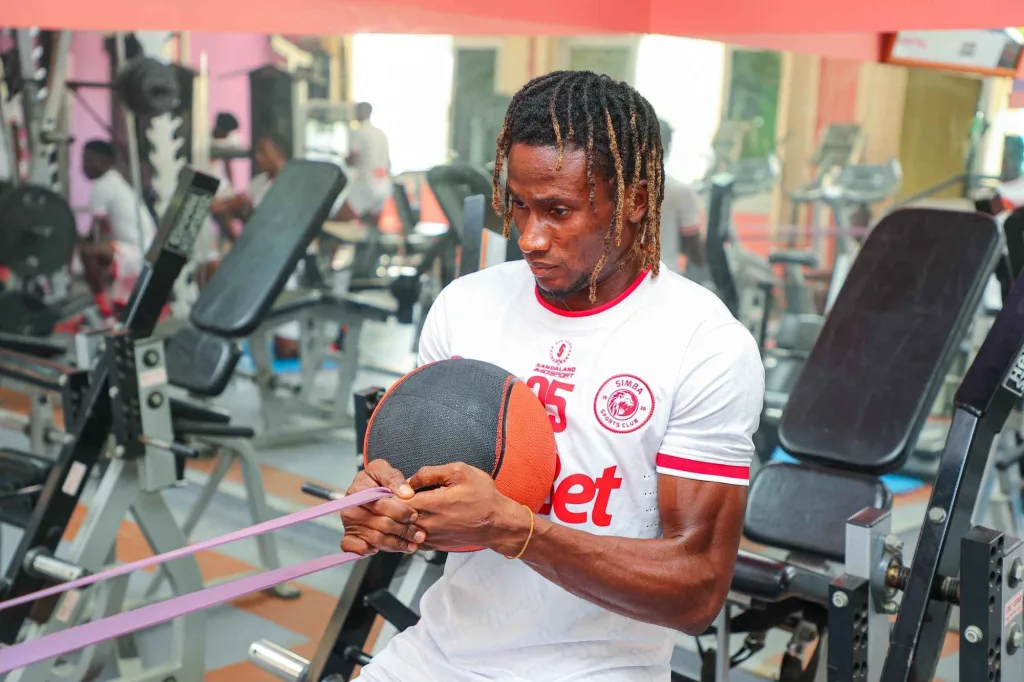 Former Rivers United Star Augustine Okejepha Scores First Goal for Simba SC