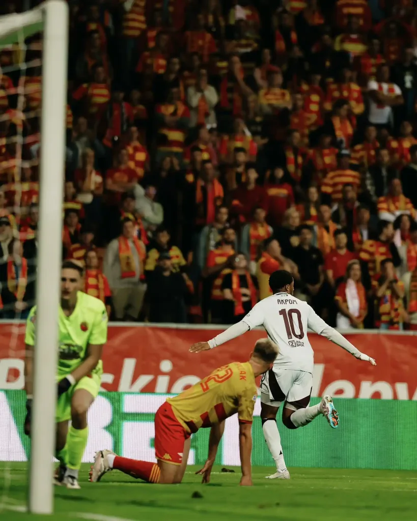 UEL: Chuba Akpom Nets Hat-trick as AFC Ajax Crush Jagiellonia