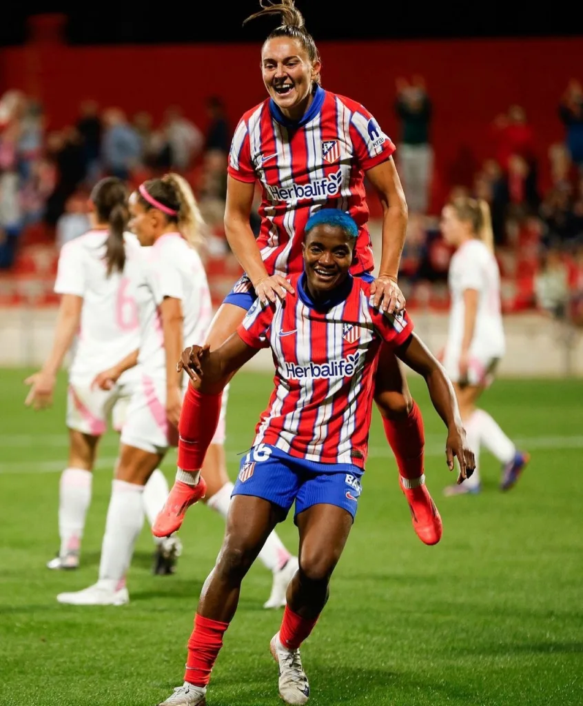 Rasheedat Ajibade Shines Again, Nets Goal, Forces Two Own Goals Against Madrid CFF