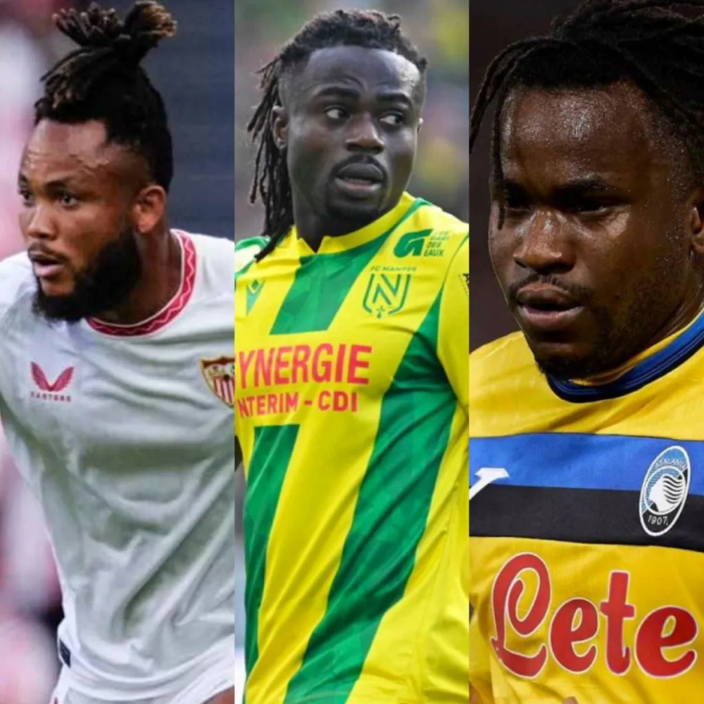 Nigerian Footballers Abroad: Ejuke, Simon, Lookman Star in Weekend Action