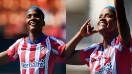 Rasheedat Ajibade Strikes Twice, Set Up Another as Atletico Madrid Thrash Valencia