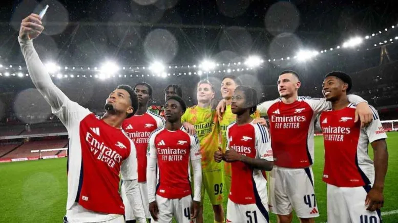 Theo Walcott lavishes praise on 'fearless' rising star Ethan Nwaneri