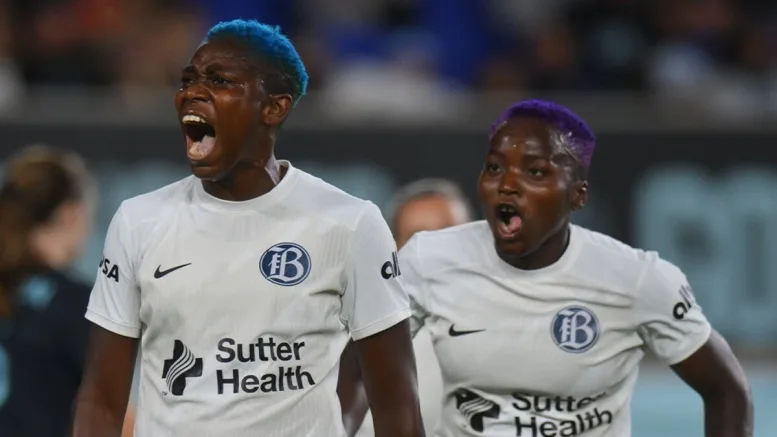 Asisat Oshoala's strike in vain: Bay FC outclassed in 6-Goal thriller