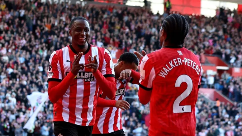 Joe Aribo gets his first goal of the season against Leicester