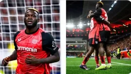 VAR Drama Couldn't Dim Victor Boniface's UCL Brilliance for Bayer Leverkusen