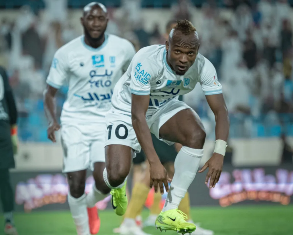 Saviour Godwin’s goal wasted as Al Akhdood fall to Troost-Ekong’s Al Kholood