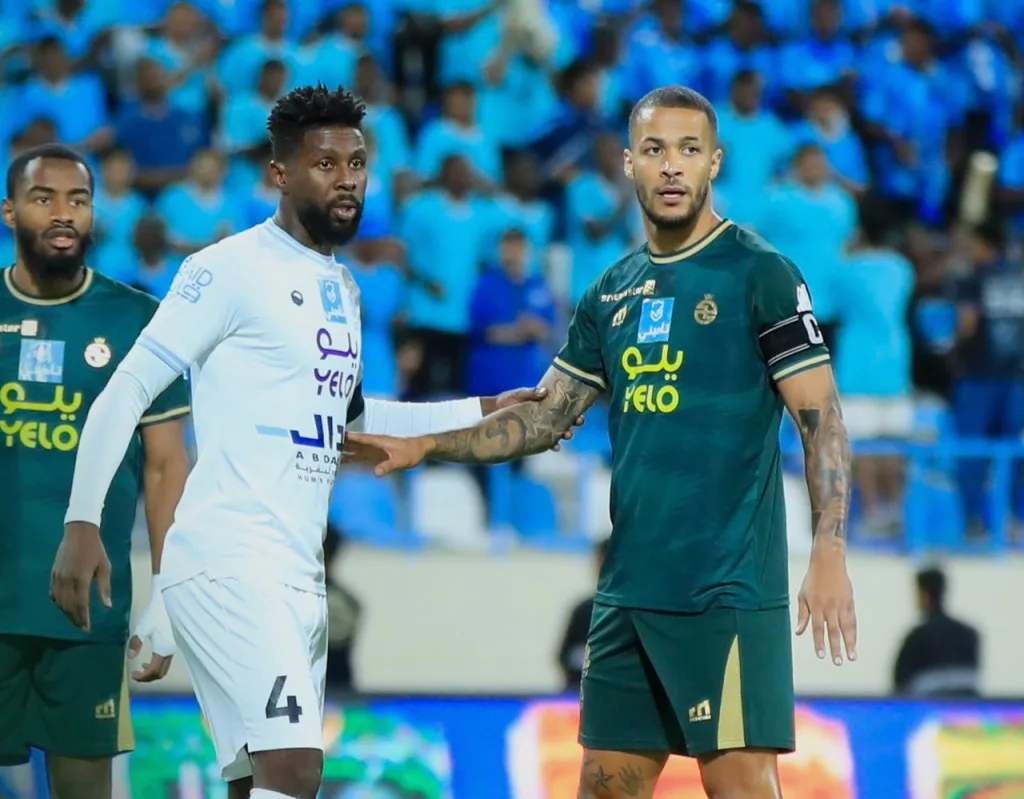 Saviour Godwin’s goal wasted as Al Akhdood fall to Troost-Ekong’s Al Kholood
