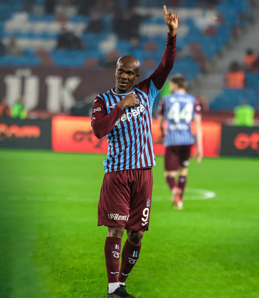Tony Nwakaeme breaks drought with first goal for Trabzonspor in 2-2 draw vs Kasimpasa