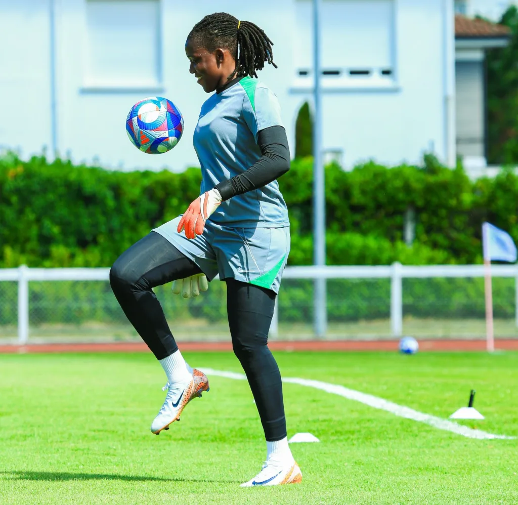 Super Falcons Goalkeeper Chiamaka Nnadozie