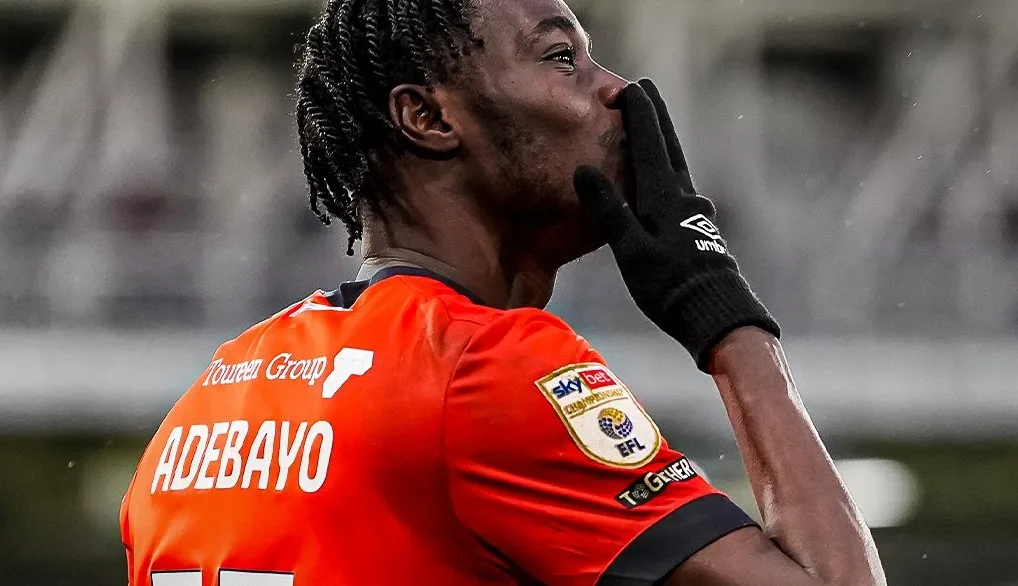 Super Eagles prospect Elijah Adebayo scores again as Luton Town's struggles continue