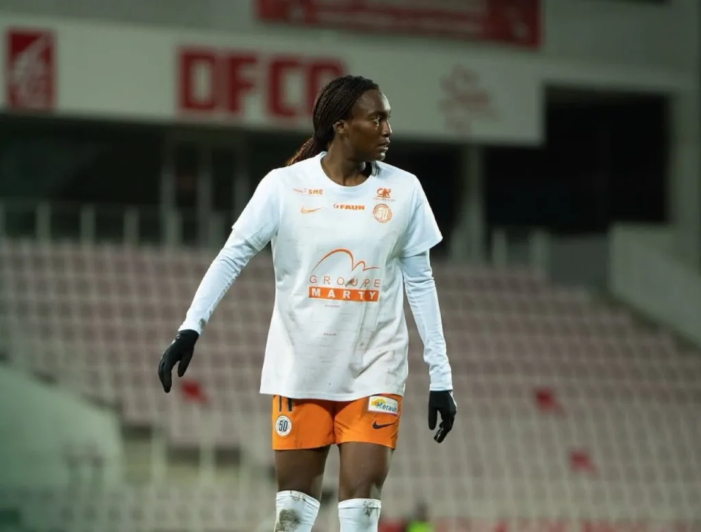 Super Falcons star Ifeoma Onumonu scores 5th straight goal as Montpellier falls in 6-goal thriller
