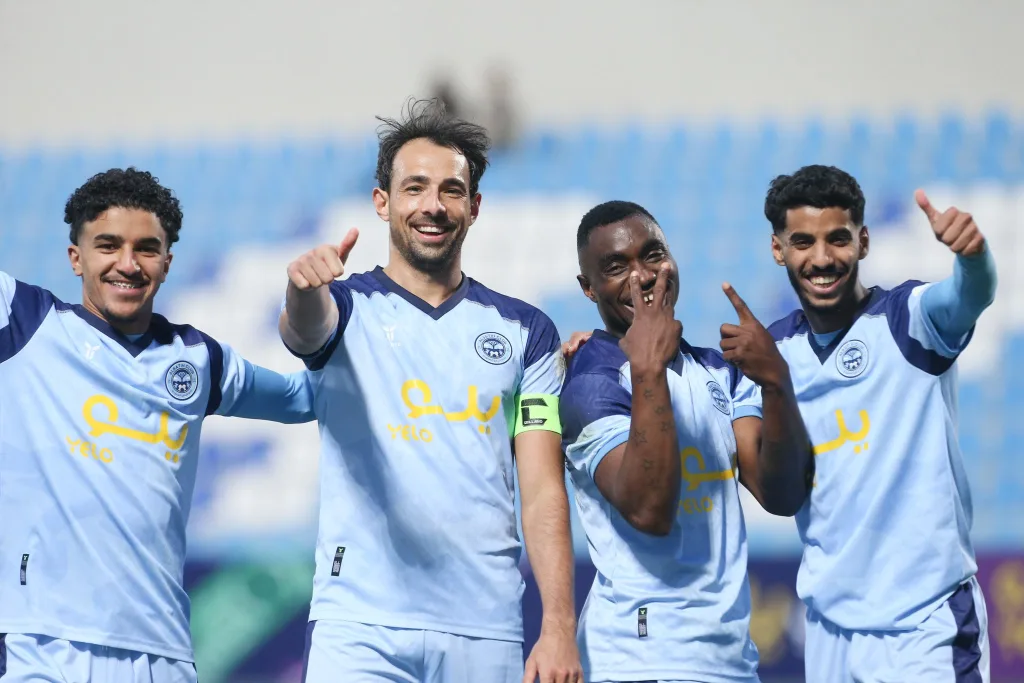 Nigerian forward Ibrahim Tomiwa bags brace, eases Al-Batin's relegation fears