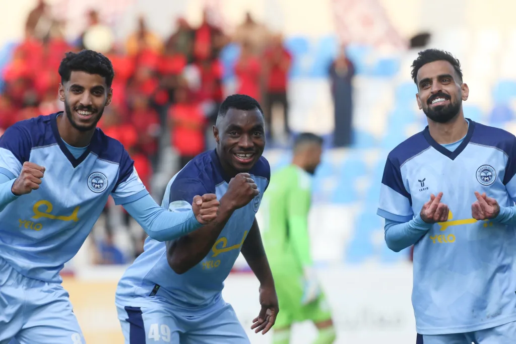 Nigerian forward Ibrahim Tomiwa bags brace, eases Al-Batin's relegation fears