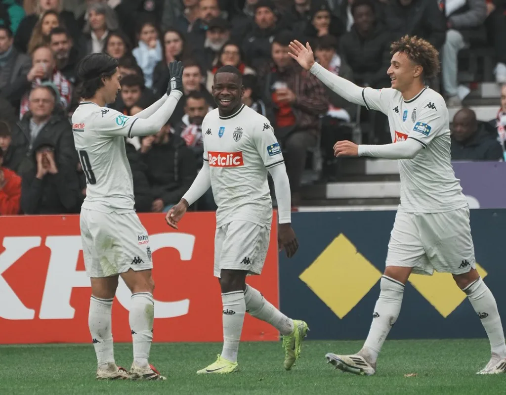 George Ilenikhena's stoppage-time strike fires Monaco to 4-1 win