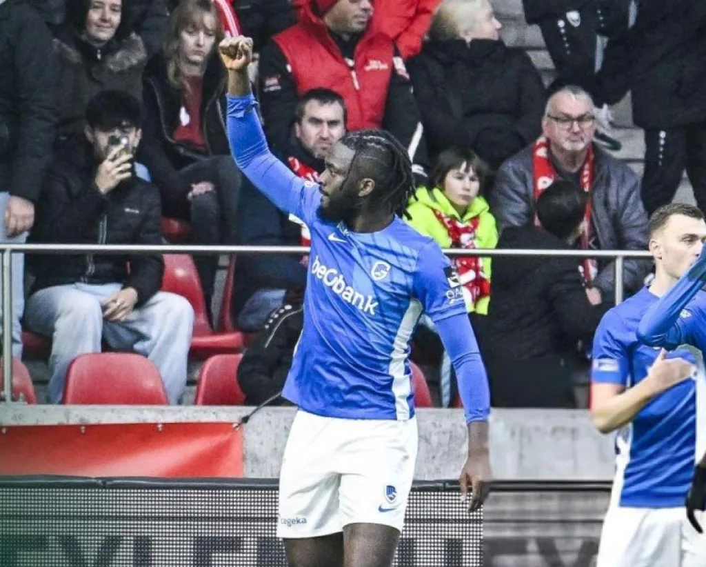 Super Eagles prospect Tolu Arokodare ends year with brace, VAR drama in Genk's 4-goal thriller