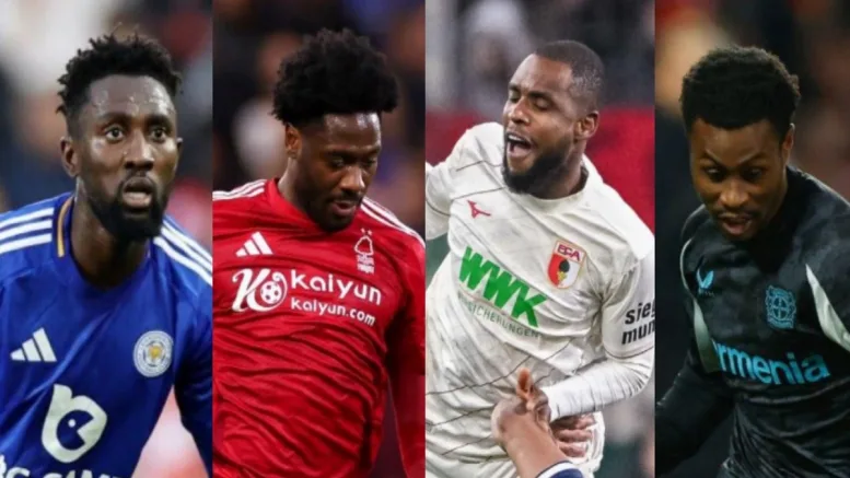 Super Eagles stars shine, stumble across Europe: Ndidi, Aina, Onyeka, Tella in Focus