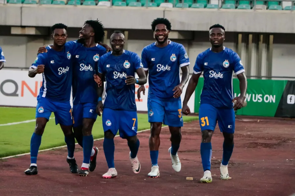 Enyimba boss 'not comfortable' with what he met at Elephant Park despite dominant win over Black Bulls