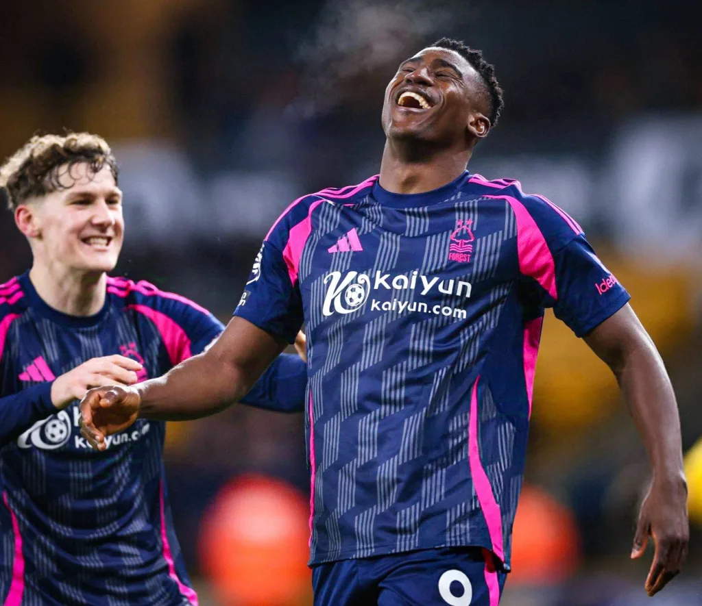 Taiwo Awoniyi: Super Eagles star ends 324-day goal drought as Forest thrash Wolves