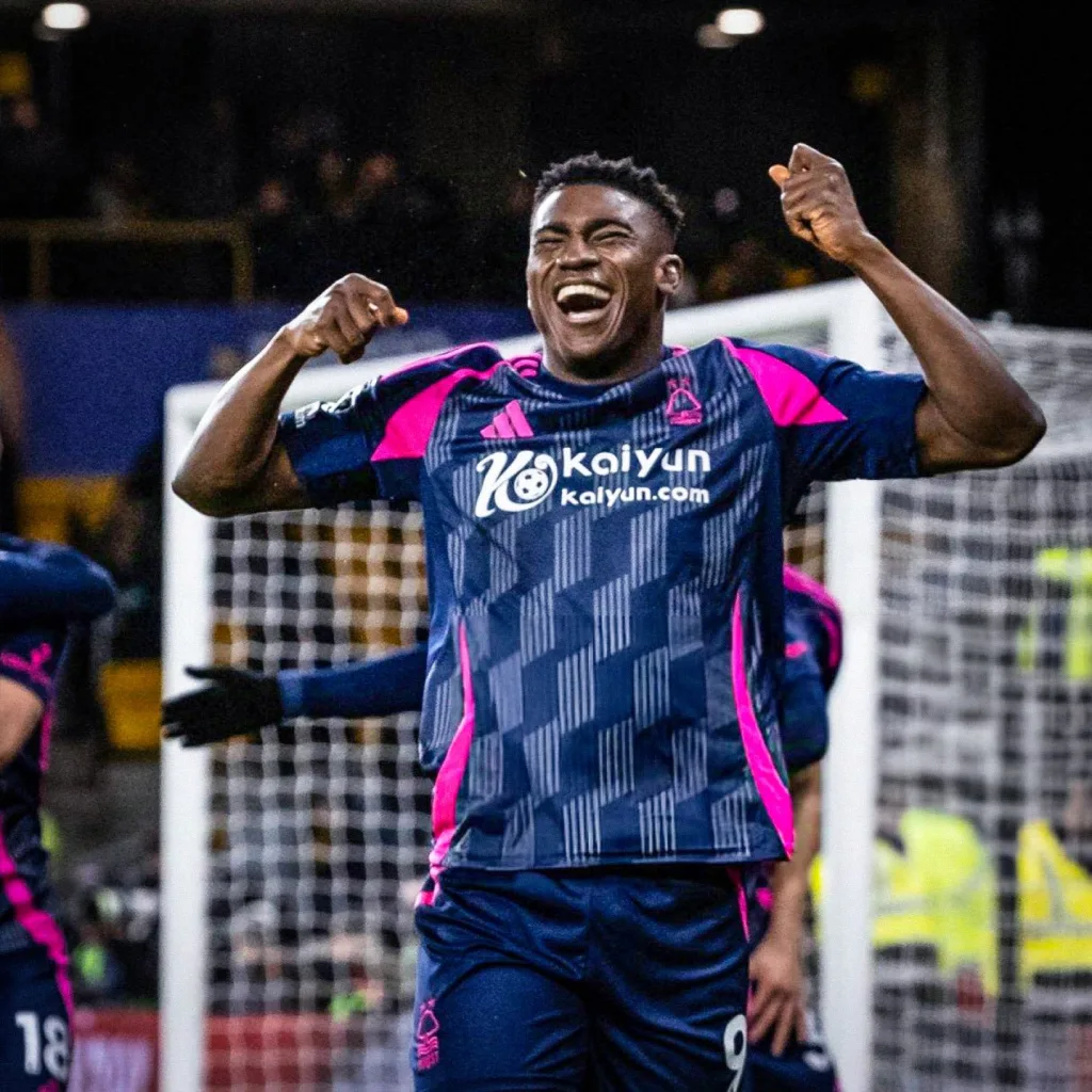 Taiwo Awoniyi: Super Eagles star ends 324-day goal drought as Forest thrash Wolves