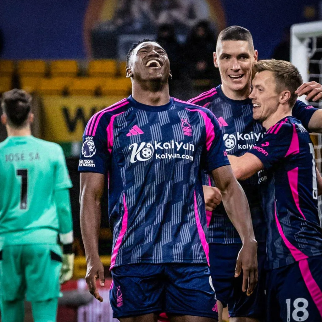 Taiwo Awoniyi: Super Eagles star ends 324-day goal drought as Forest thrash Wolves