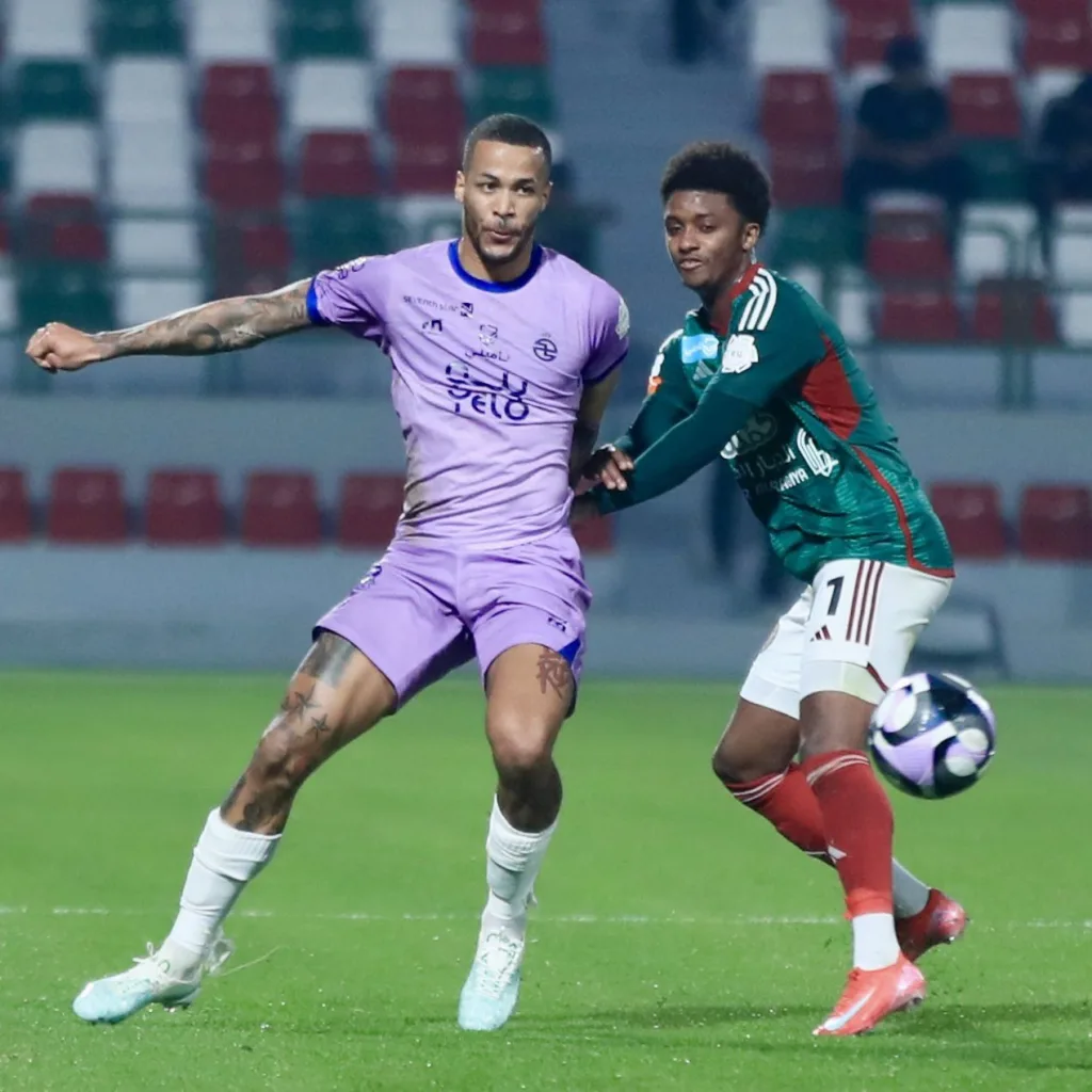 William Troost-Ekong in action in Saudi Pro League