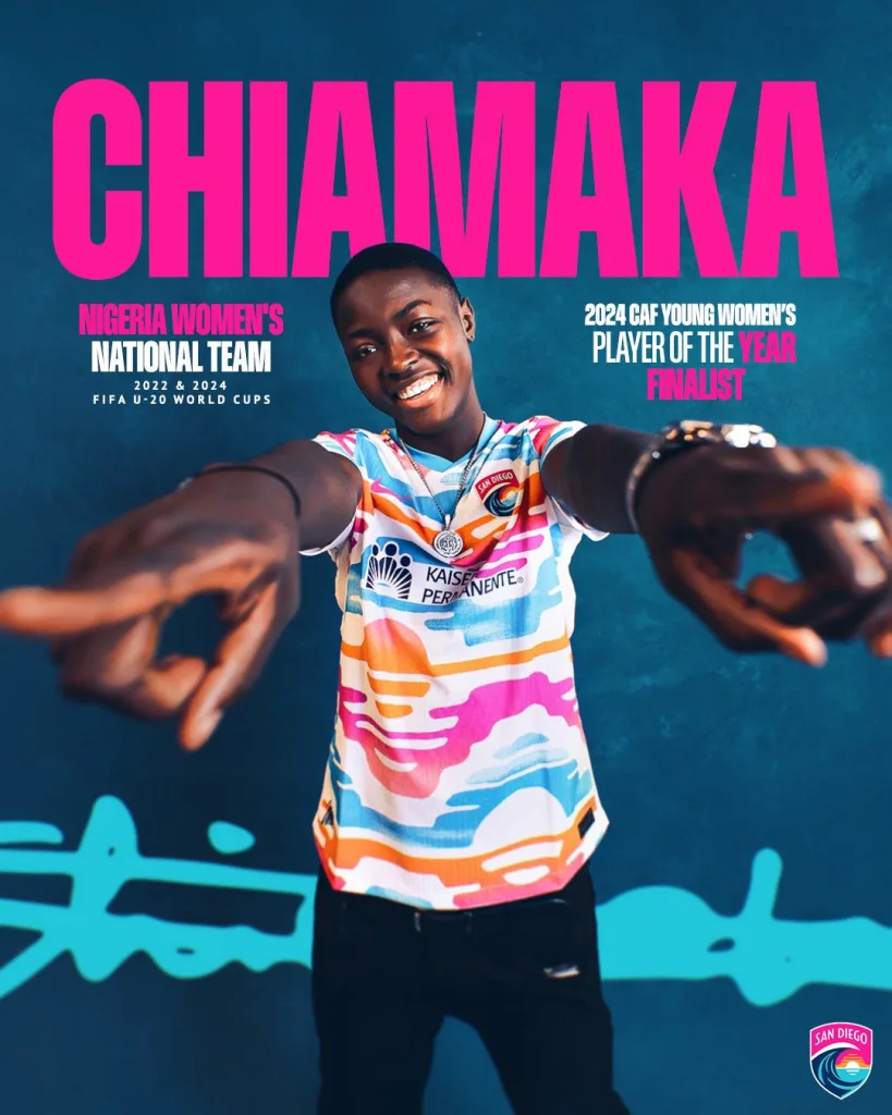 Chiamaka Okwuchukwu joins San Diego Wave FC