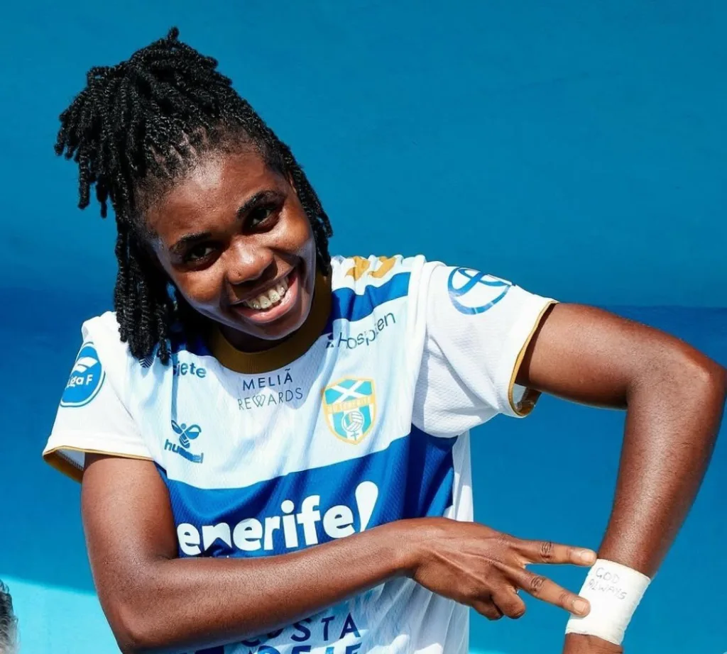 Gift Monday revels in brace after leading UD Tenerife to first win in 5 games: 'Started 2025 with a bang'